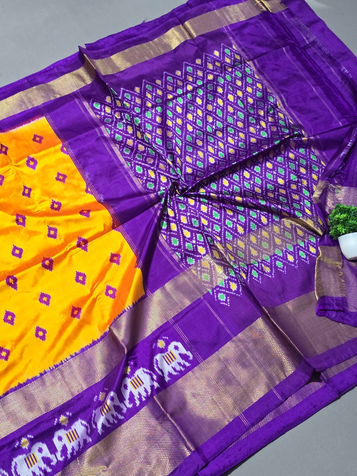 Exclusive Ikkat Silk Sarees 9 Exclusive Ikkat Silk Sarees - Image 9