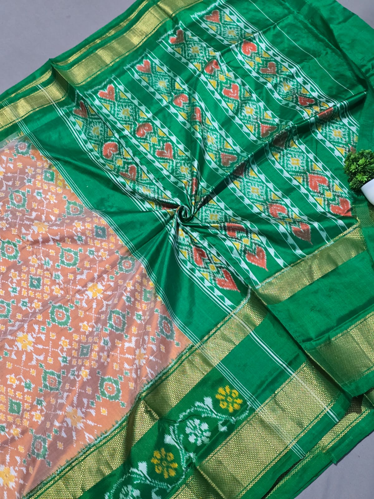 Simple Ikkat silk sarees 11 Simple Ikkat silk sarees - Image 11