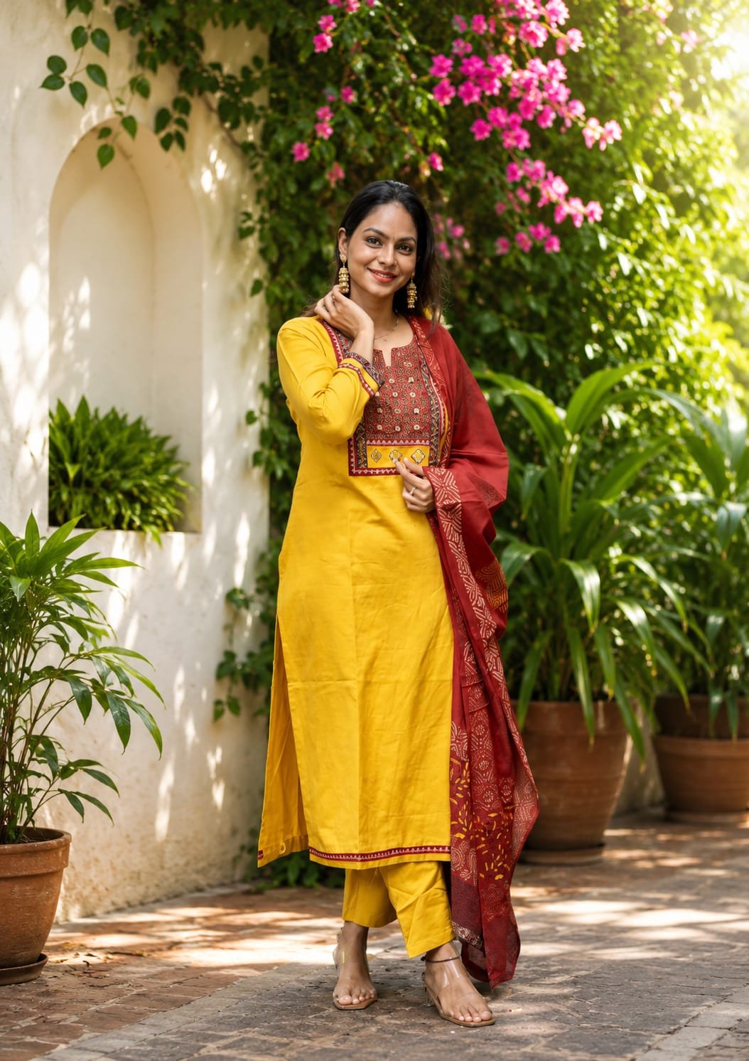 New Cotton kurti sets 1 New Cotton kurti sets