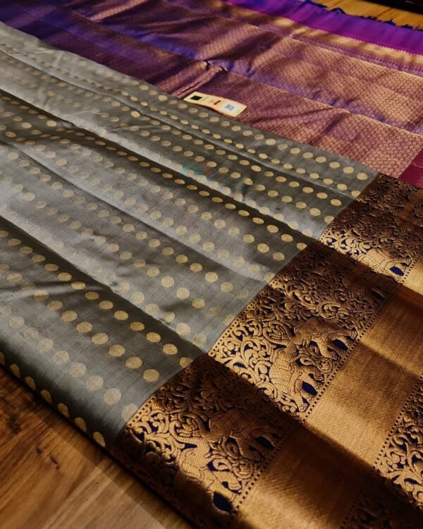 New Pure Kanchipuram silk Handloom weaving saree
