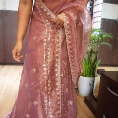 Pure tissue silk saree