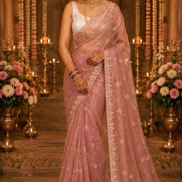 Pure tissue silk saree