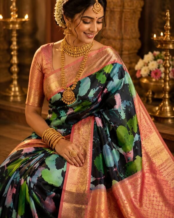 Exclusive Pure silk Handloom