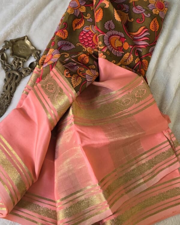 Pure Mysore Crepe Silk Saree