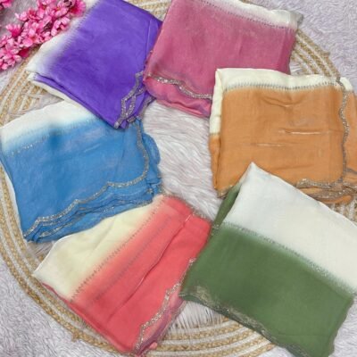 Fandy Satin With Beautiful jarkhan Work