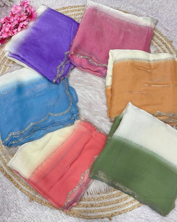 Fandy Satin With Beautiful jarkhan Work
