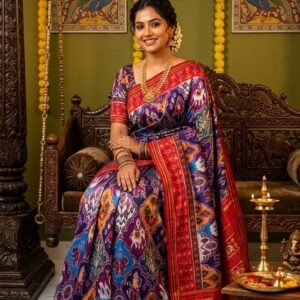 Ikkat pochampally silk sarees