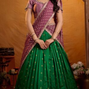 Indulekha Half saree