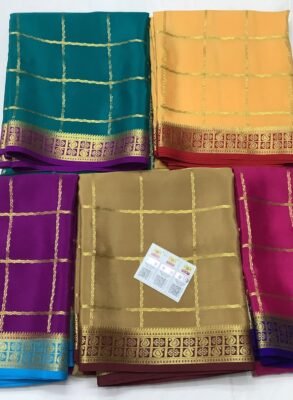 New Mysore Crepe Silk Saree