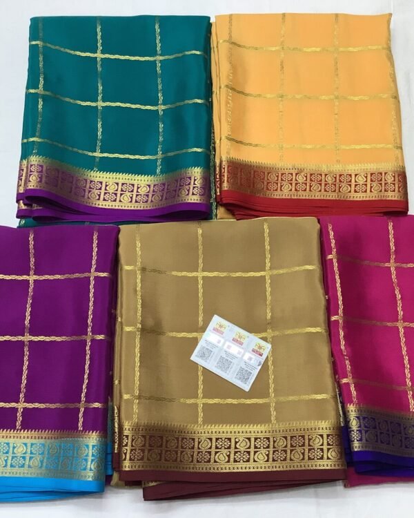 New Mysore Crepe Silk Saree