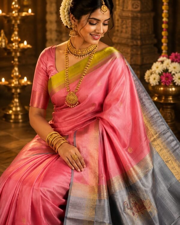 New Pure silk Handloom Saree