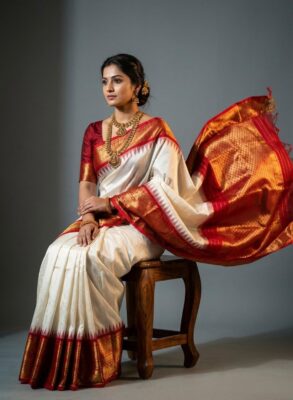 Pochampally ikkat silk sarees