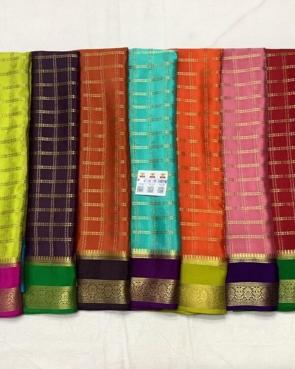 Pure Mysore Crepe Silk Saree