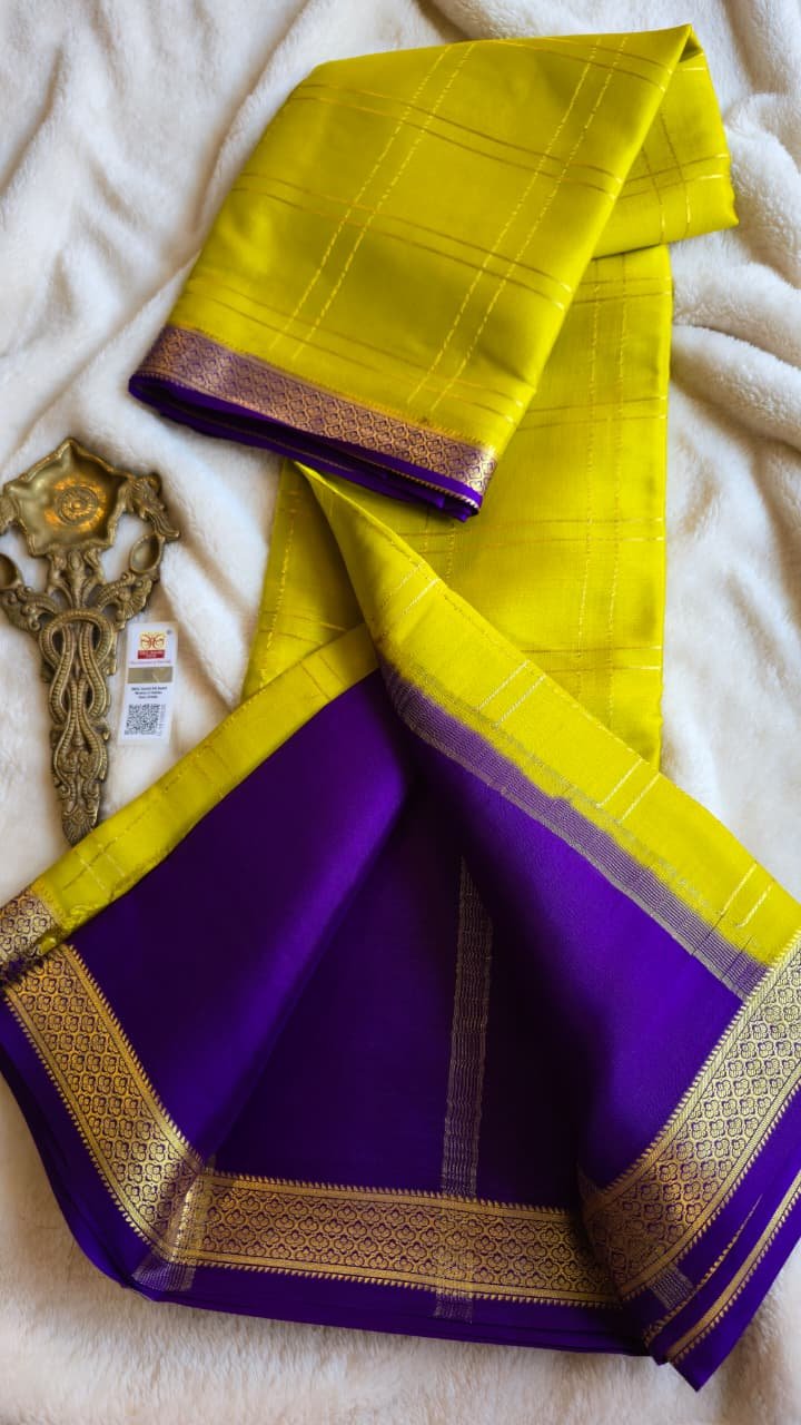 Pure crepe Mysore silk sarees 1 Pure crepe Mysore silk sarees