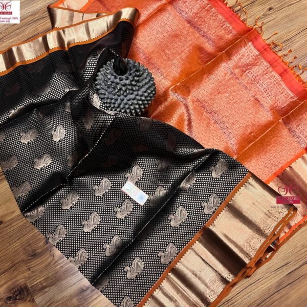 Pure kanjivaram silk brocade