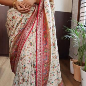 Pure munga silk saree