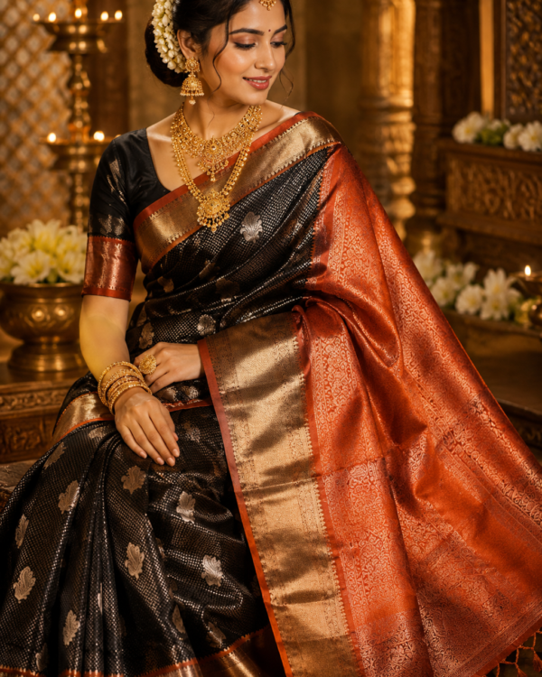 Pure silk handloom lightweight saree