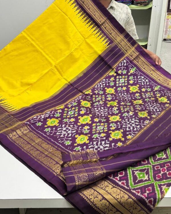 Special ikkat designer kanchi border silk sarees