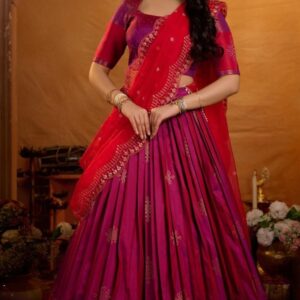 Aarvi Pushpa Half Saree