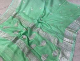 Banarasi handloom pure khaddi chiffon saree made by handloom Where To Buy A Banarasi Pure Silk Saree