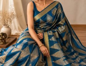 Exclusive Mysore Wrinkle Crepe silk saree