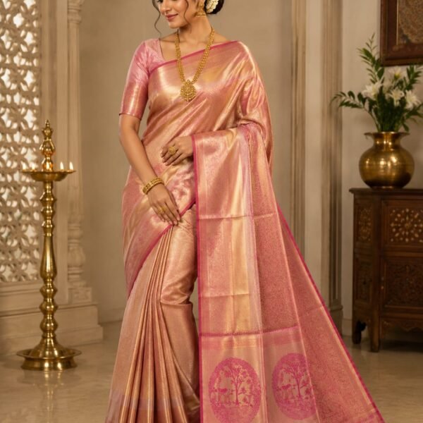 Exclusive Pretty collection pure kanchipattu tissue