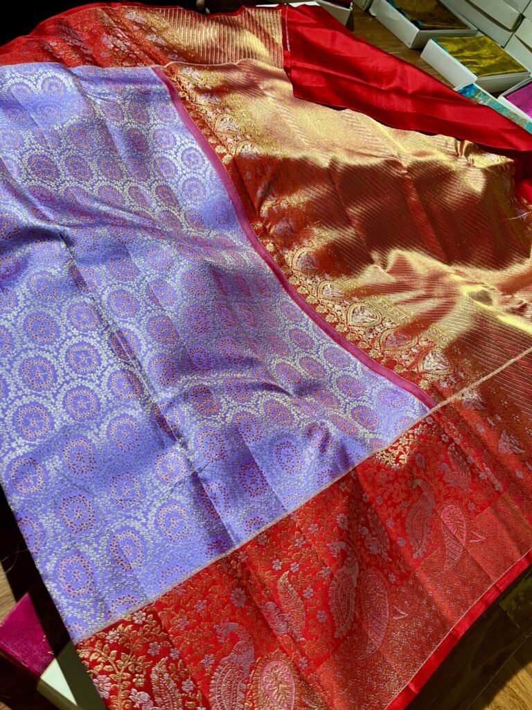 Exclusive Pure Kanchipattu Tissue Meenakari 1g 39 Exclusive Pure Kanchipattu Tissue Meenakari 1g1