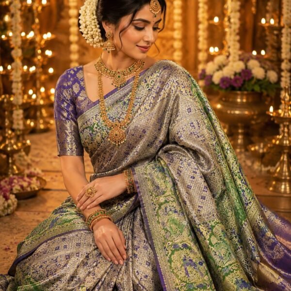 Exclusive wedding collection 1gm jari