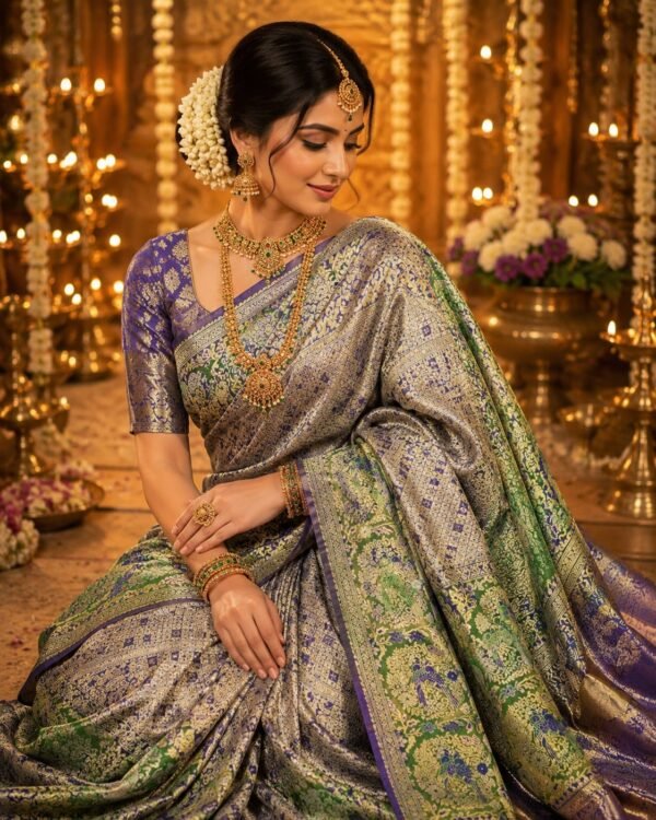 Exclusive wedding collection 1gm jari