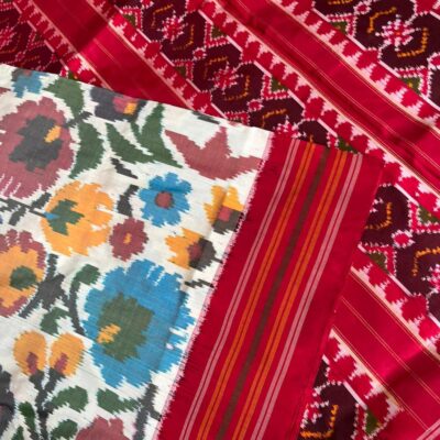 Ikkat Pattu Saree Marthas Design