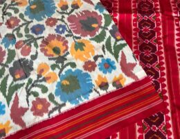 Ikkat Pattu Saree Marthas Design