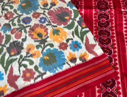 Ikkat Pattu Saree Marthas Design