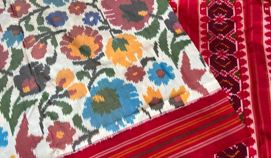 Ikkat Pattu Saree Marthas Design