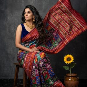 Latest and Exclusive Ikkat Pattu Sarees