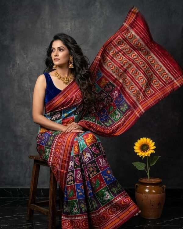 Latest and Exclusive Ikkat Pattu Sarees
