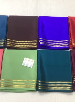 Mysore Crepe Silk Saree