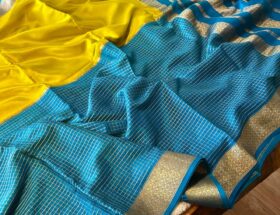 No.1 Mysore Crepe Silk Saree- Stunning & Authentic Pure Silk Sarees Online