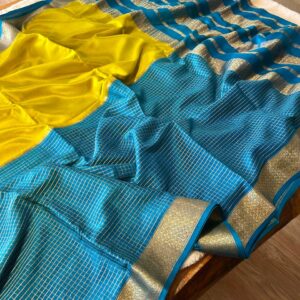 No.1 Mysore Crepe Silk Saree- Stunning & Authentic Pure Silk Sarees Online