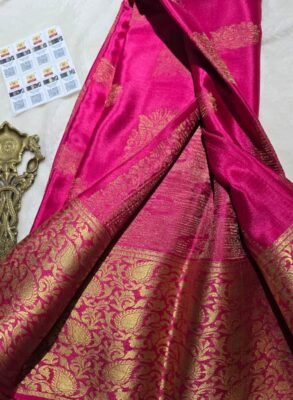 Mysore Wrinkle Crepe silk saree