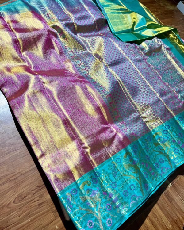 New arrival pure kanchipattu tissue