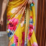 Pure handloom tussar silk saree
