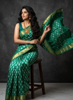Pure ikat silk sarees