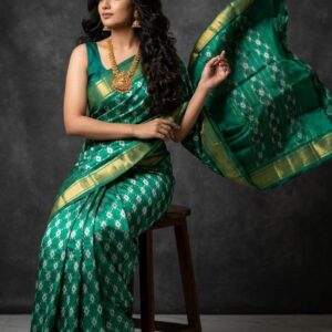Pure ikat silk sarees