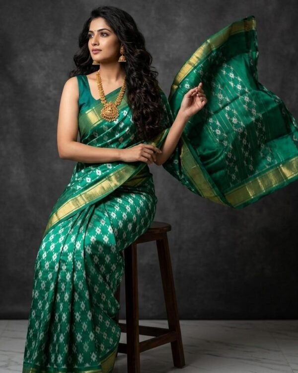 Pure ikat silk sarees