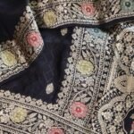 Pure munga silk saree with a beautiful floralWhatsApp Image 2026 03 09 at 9.43.00 AM