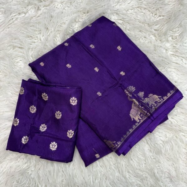 Pure viscose Russian Dola with Jacquard elephants
