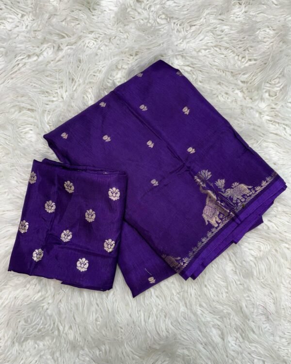 Pure viscose Russian Dola with Jacquard elephants