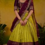 Sugandhika Soft Silk Lehenga Set In Lime greenWhatsApp Image 2025 10 08 at 12.01.27 PM 1