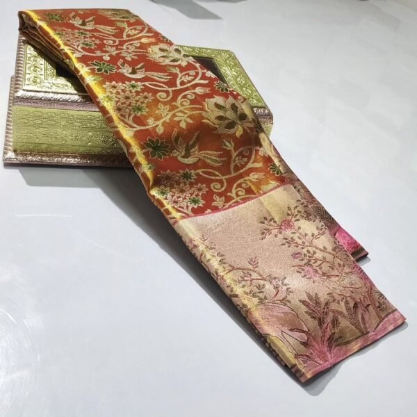 Meenakari 1g premium Kanchipuram 100% Pure