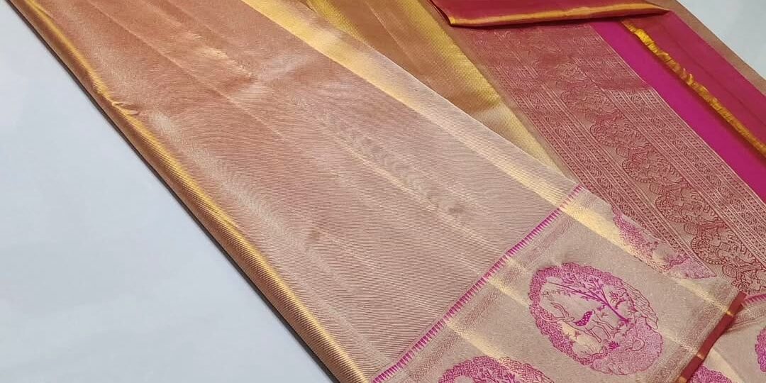 Pretty collection pure kanchipattu tissue